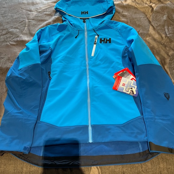 Helly Hensan, new Ski Jacket , XL, Blue - Picture 1 of 7